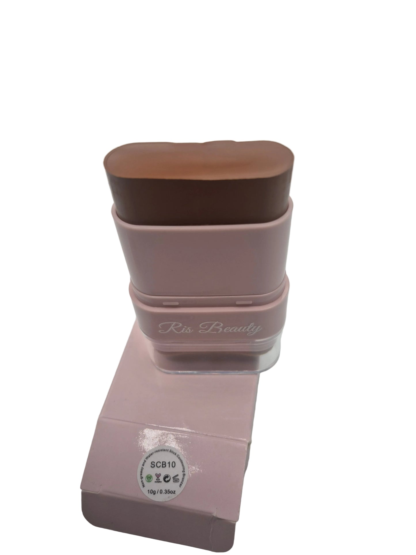 Bâton fond de teint avec pinceau doux Formule riche Contour shaping shade stick Face Bronzer Makeup Stick B010